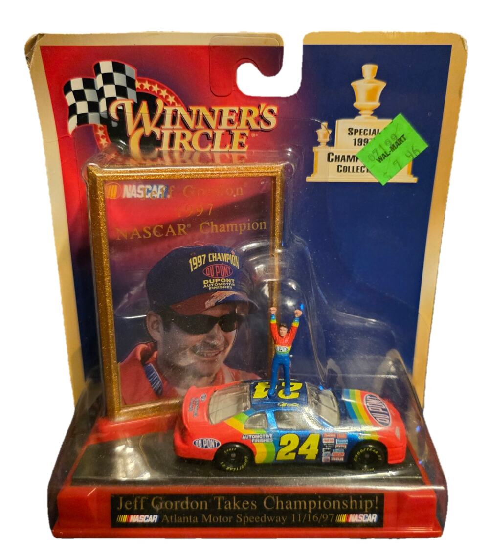 Jeff Gordon #24 Winner's Circle 1997 Championship Display Diecast Sealed